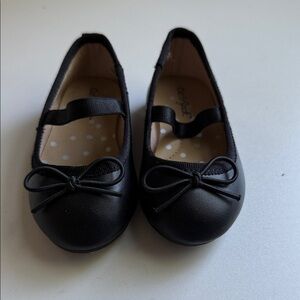 Cat & Jack Black Kids Dress Shoes